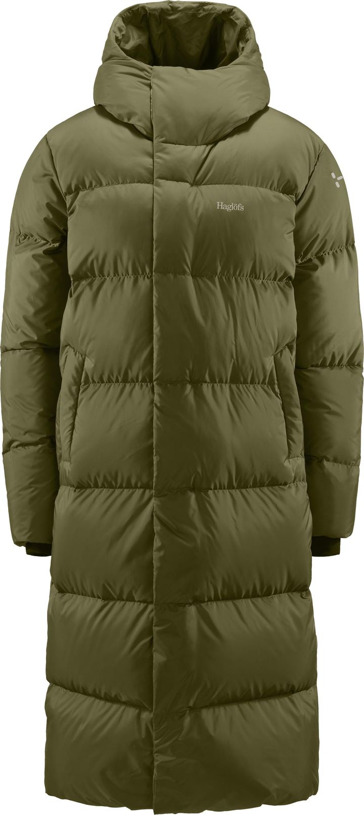 Haglöfs Women's Long Down II Parka Olive Green Haglöfs