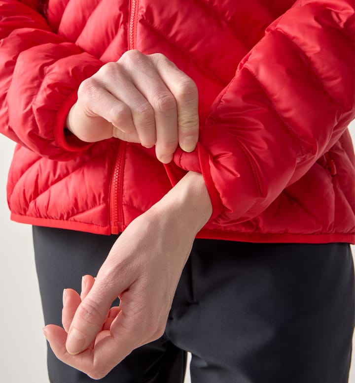Haglöfs Women's Särna Mimic Hood Bright Red Haglöfs