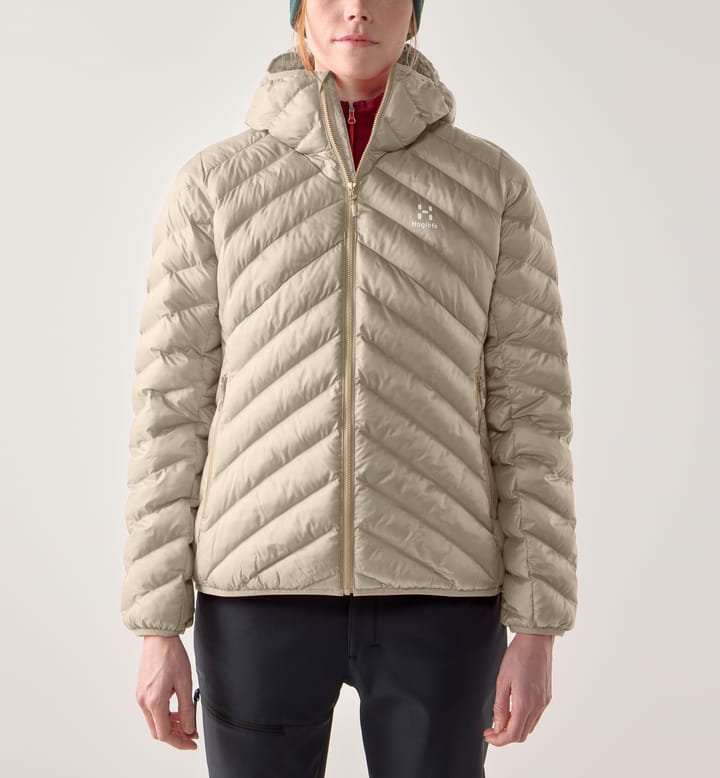 Haglöfs Women's Särna Mimic Hood Chalk Beige Haglöfs Haglöfs Women's Särna Mimic Hood Chalk Beige Haglöfs