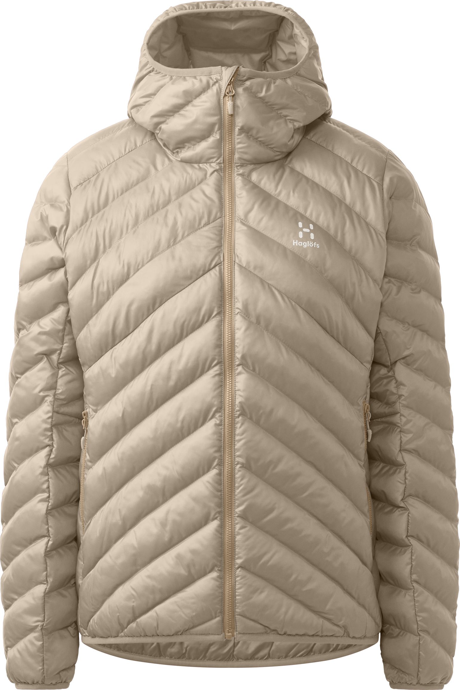 Haglöfs Women's Särna Mimic Hood Chalk Beige