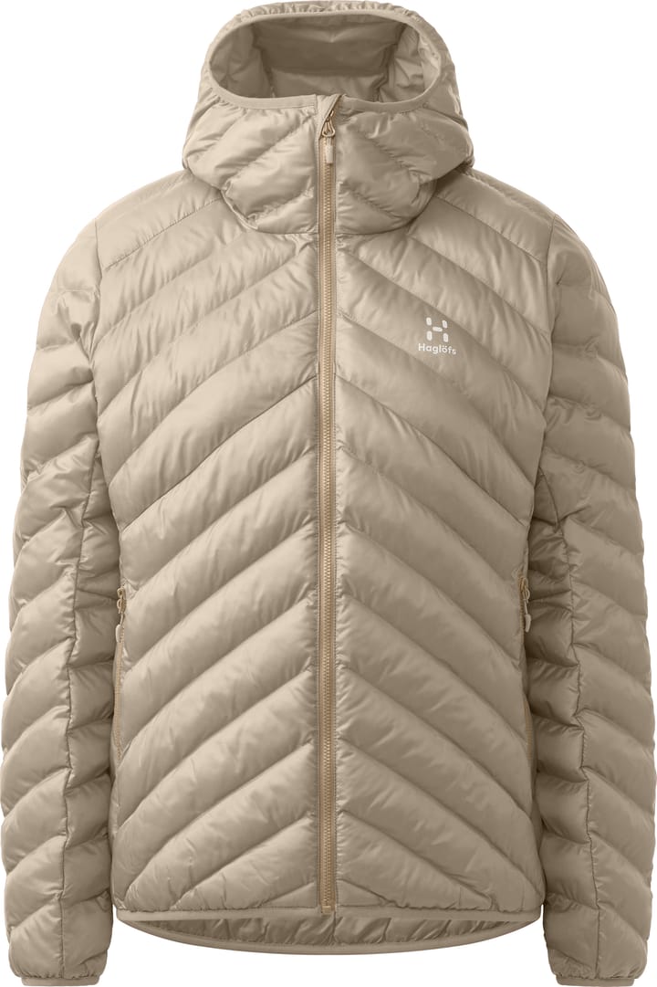 Haglöfs Women's Särna Mimic Hood Chalk Beige Haglöfs