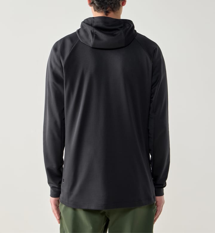 Haglöfs Men's Korp Mid Hood True Black Haglöfs Haglöfs Men's Korp Mid Hood True Black Haglöfs