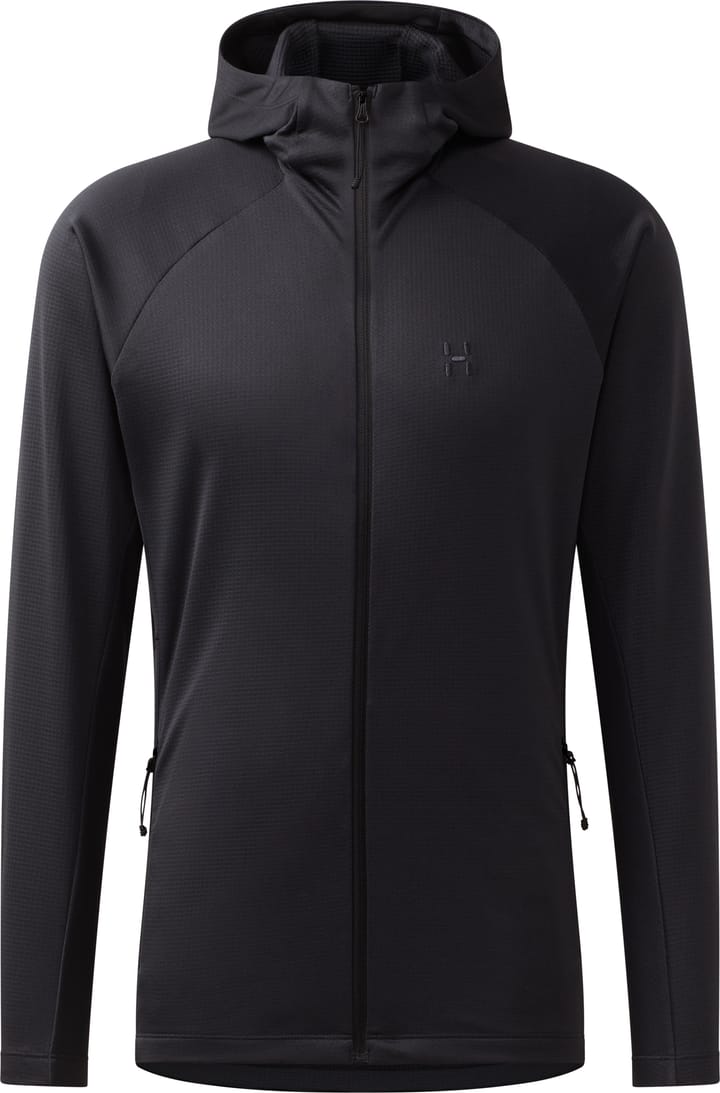 Haglöfs Men's Korp Mid Hood True Black Haglöfs Haglöfs Men's Korp Mid Hood True Black Haglöfs
