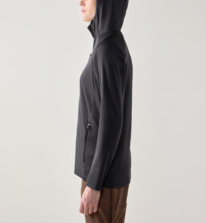 Haglöfs Women's Korp Mid Hood True Black Haglöfs