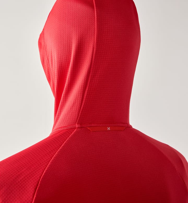 Haglöfs Women's Korp Mid Hood Bright Red Haglöfs