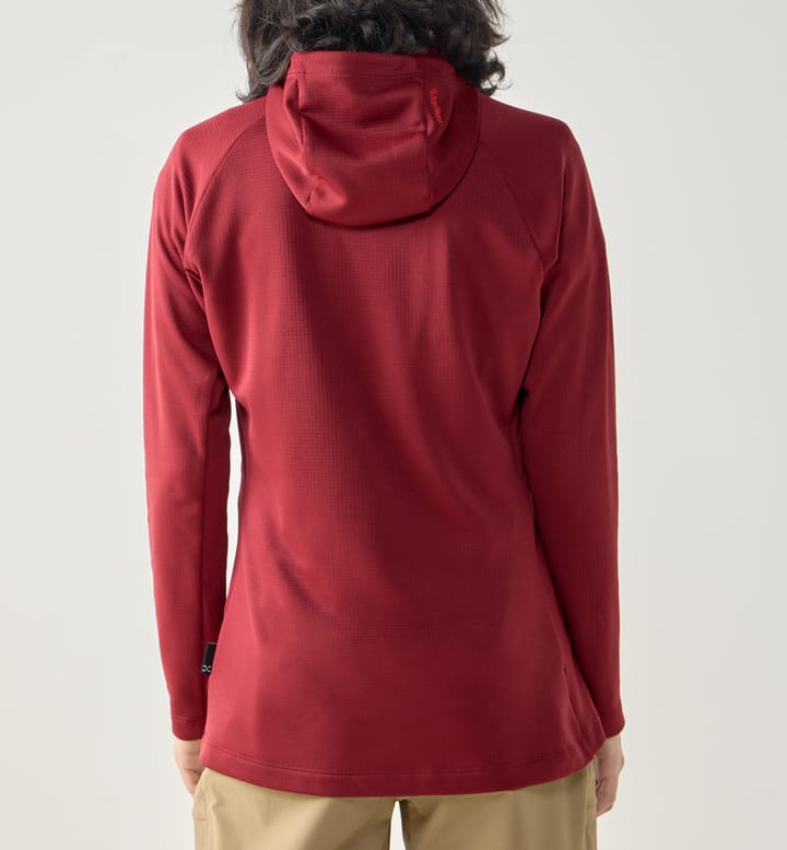 Haglöfs Women's Korp Mid Hood Carmine Red Haglöfs Haglöfs Women's Korp Mid Hood Carmine Red Haglöfs