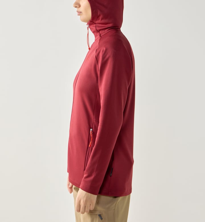 Haglöfs Women's Korp Mid Hood Carmine Red Haglöfs Haglöfs Women's Korp Mid Hood Carmine Red Haglöfs