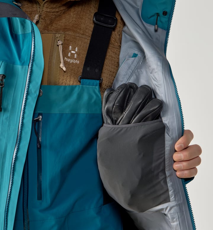 Haglöfs Men's Vassi GORE-TEX Pro II Jacket Mountain Teal/deep Teal Haglöfs Haglöfs Men's Vassi GORE-TEX Pro II Jacket Mountain Teal/deep Teal Haglöfs