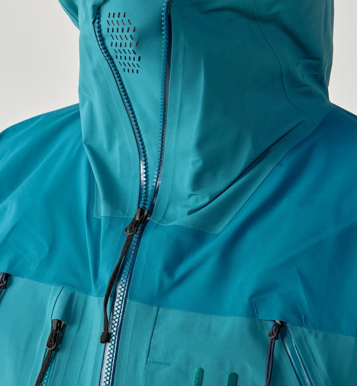 Haglöfs Men's Vassi GORE-TEX Pro II Jacket Mountain Teal/deep Teal Haglöfs Haglöfs Men's Vassi GORE-TEX Pro II Jacket Mountain Teal/deep Teal Haglöfs