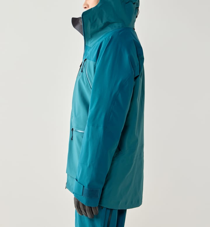 Haglöfs Men's Vassi GORE-TEX Pro II Jacket Mountain Teal/deep Teal Haglöfs Haglöfs Men's Vassi GORE-TEX Pro II Jacket Mountain Teal/deep Teal Haglöfs