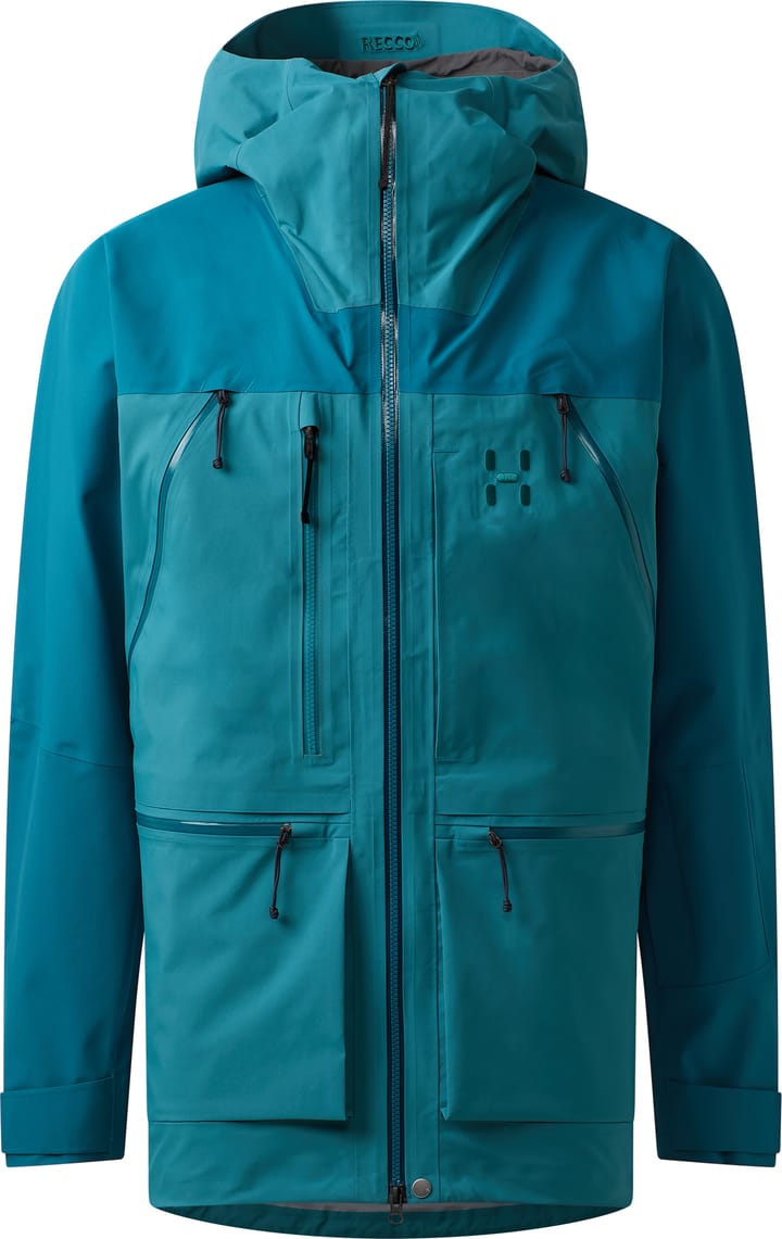 Haglöfs Men's Vassi GORE-TEX Pro II Jacket Mountain Teal/deep Teal Haglöfs Haglöfs Men's Vassi GORE-TEX Pro II Jacket Mountain Teal/deep Teal Haglöfs