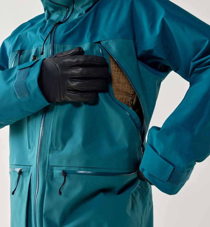 Haglöfs Men's Vassi GORE-TEX Pro II Jacket Mountain Teal/deep Teal Haglöfs Haglöfs Men's Vassi GORE-TEX Pro II Jacket Mountain Teal/deep Teal Haglöfs
