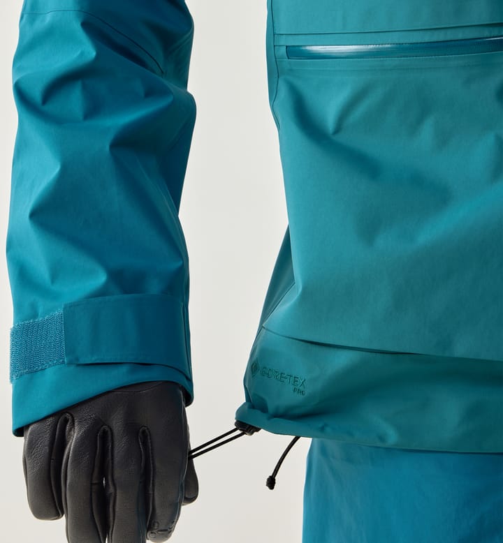 Haglöfs Men's Vassi GORE-TEX Pro II Jacket Mountain Teal/deep Teal Haglöfs Haglöfs Men's Vassi GORE-TEX Pro II Jacket Mountain Teal/deep Teal Haglöfs