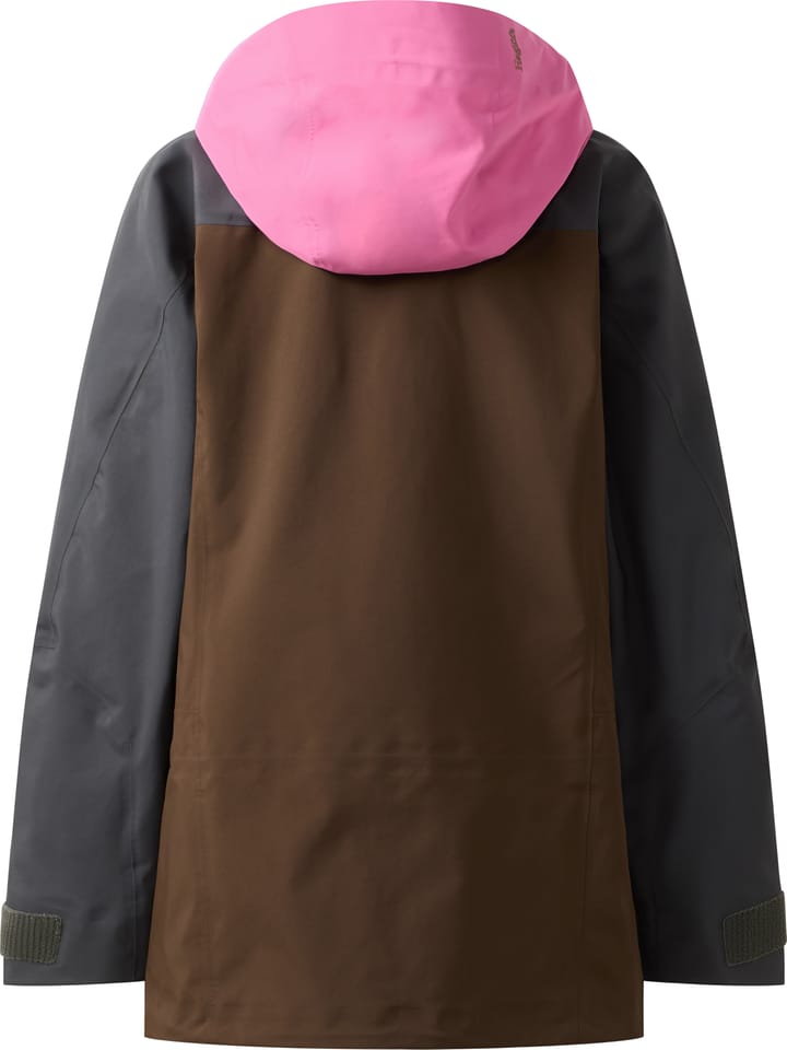 Haglöfs Women's Vassi GORE-TEX Pro II Jacket Lantana Pink/oak Brown Haglöfs Haglöfs Women's Vassi GORE-TEX Pro II Jacket Lantana Pink/oak Brown Haglöfs