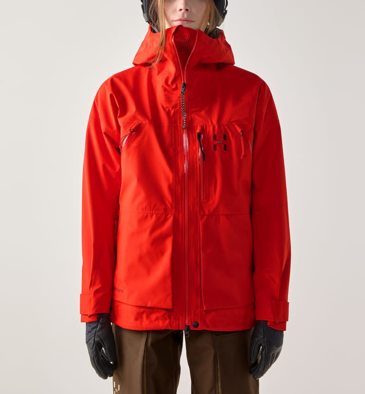 Haglöfs Women's Vassi GORE-TEX II Jacket Tech Red/carmine Red Haglöfs