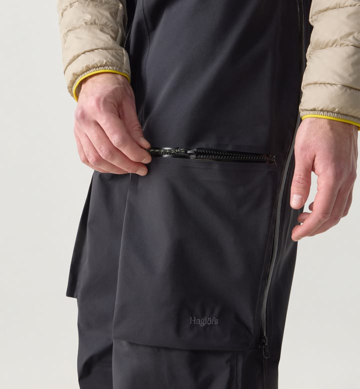 Haglöfs Men's Vassi GORE-TEX Pro II Bib True Black Haglöfs
