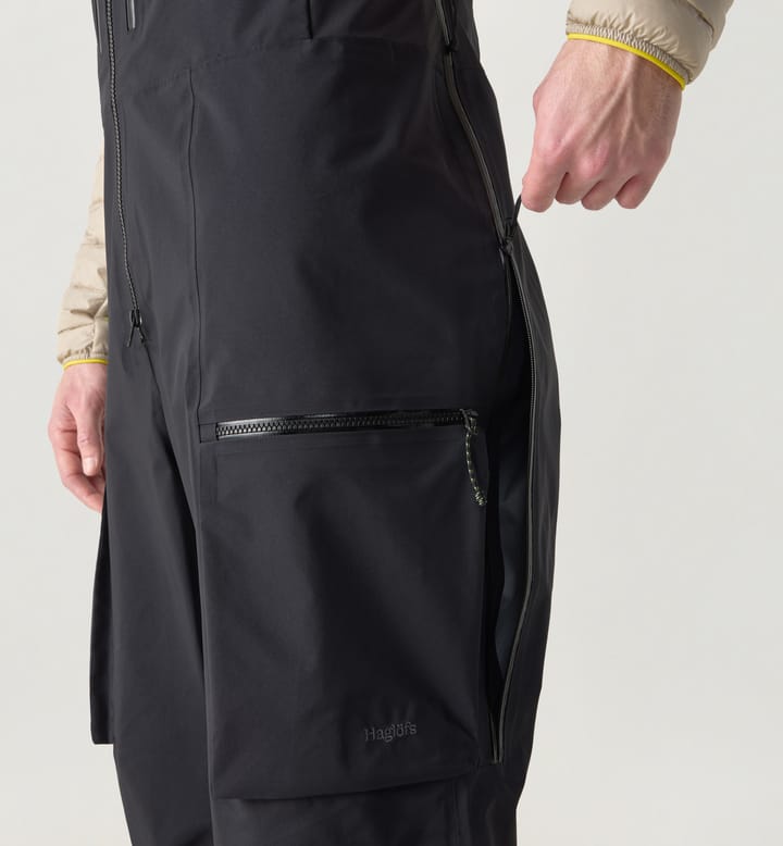 Haglöfs Men's Vassi GORE-TEX Pro II Bib True Black Haglöfs