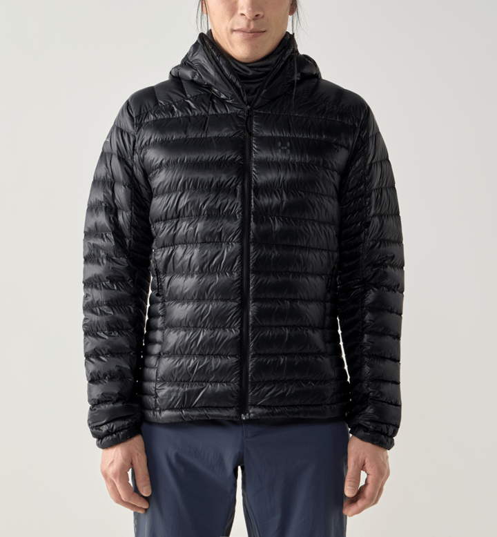 Haglöfs Men's L.I.M Down II Hood True Black Haglöfs