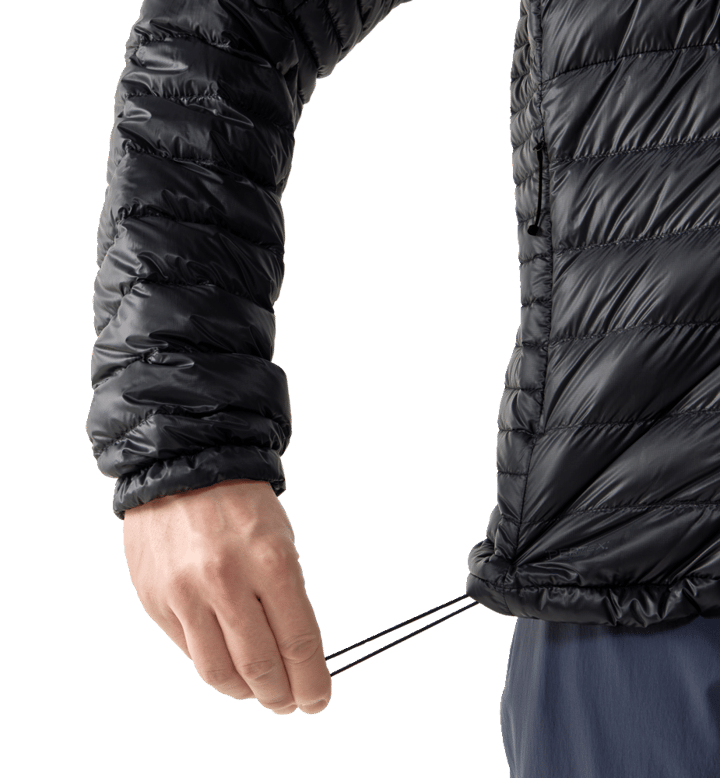 Haglöfs Men's L.I.M Down II Hood True Black Haglöfs