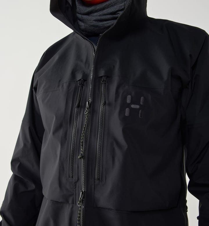 Haglöfs Men's Spitz GORE-TEX Pro II Jacket True Black Haglöfs Haglöfs Men's Spitz GORE-TEX Pro II Jacket True Black Haglöfs