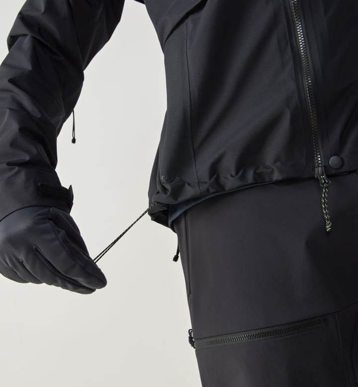Haglöfs Men's Spitz GORE-TEX Pro II Jacket True Black Haglöfs Haglöfs Men's Spitz GORE-TEX Pro II Jacket True Black Haglöfs
