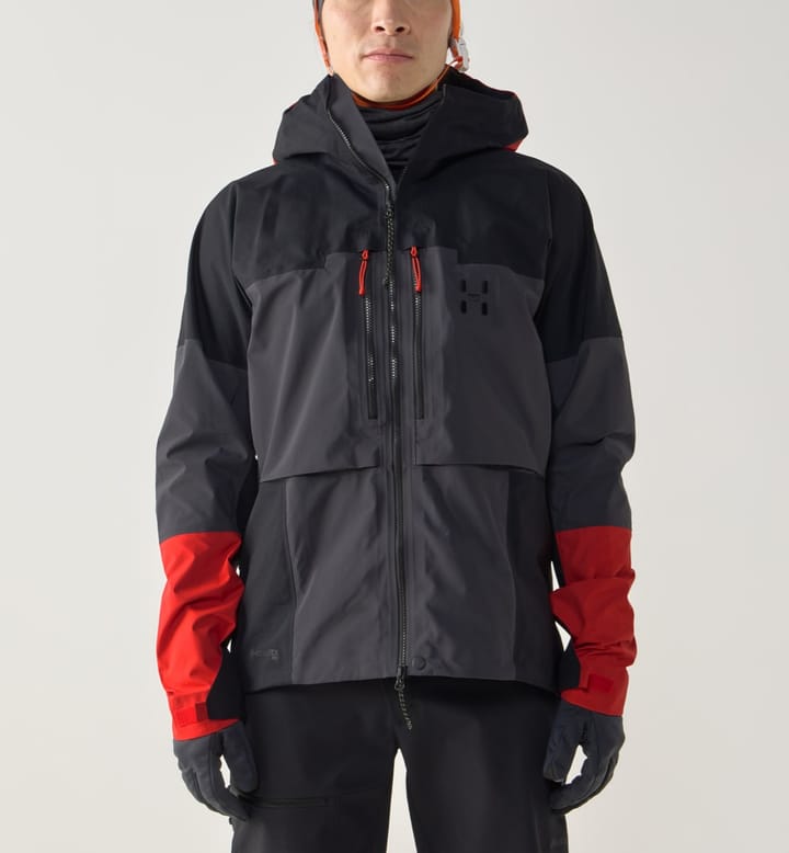 Haglöfs Men's Spitz GORE-TEX Pro II Jacket Magnetite/true Black Haglöfs Haglöfs Men's Spitz GORE-TEX Pro II Jacket Magnetite/true Black Haglöfs