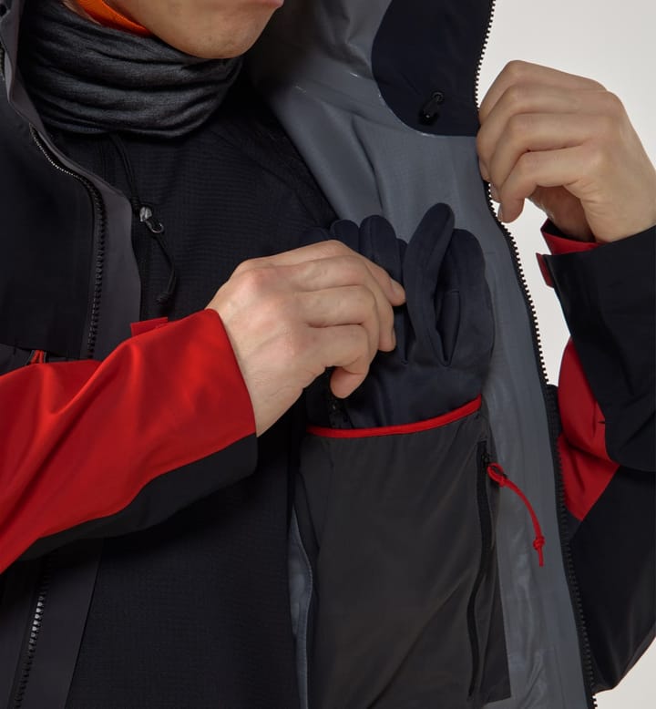 Haglöfs Men's Spitz GORE-TEX Pro II Jacket Magnetite/true Black Haglöfs Haglöfs Men's Spitz GORE-TEX Pro II Jacket Magnetite/true Black Haglöfs