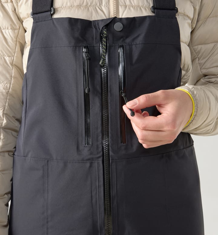 Haglöfs Women's Vassi GORE-TEX Pro II Bib True Black Haglöfs