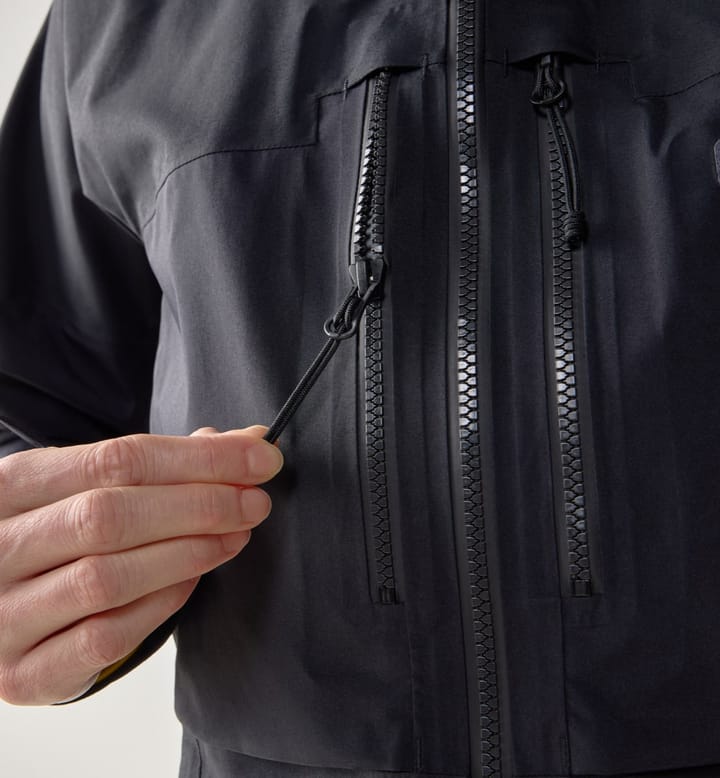 Haglöfs Women's Spitz GORE-TEX Pro II Jacket True Black Haglöfs Haglöfs Women's Spitz GORE-TEX Pro II Jacket True Black Haglöfs