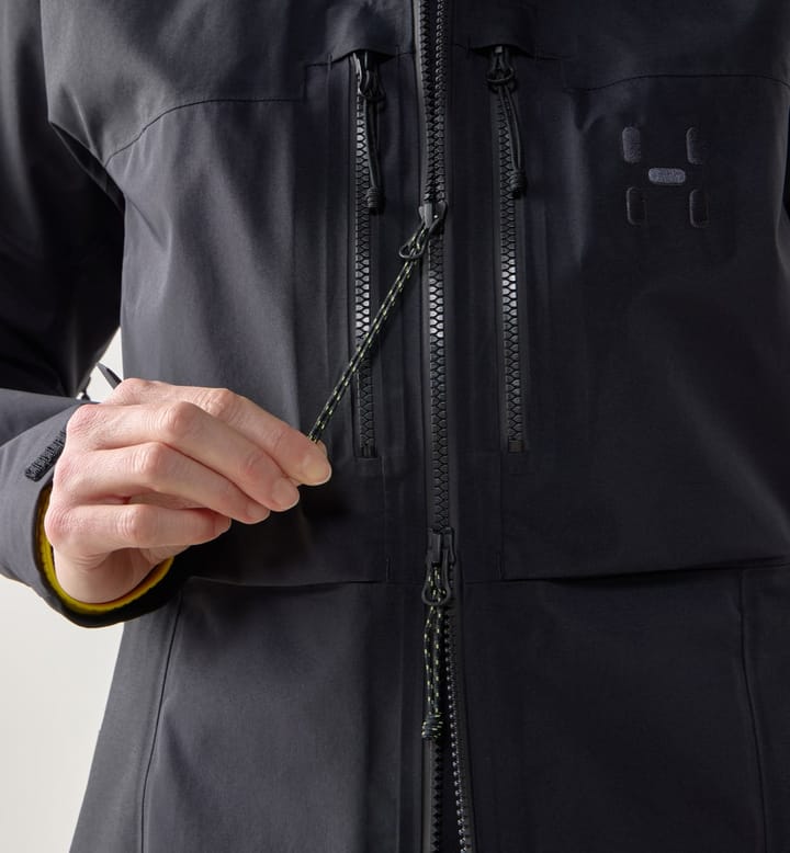 Haglöfs Women's Spitz GORE-TEX Pro II Jacket True Black Haglöfs Haglöfs Women's Spitz GORE-TEX Pro II Jacket True Black Haglöfs