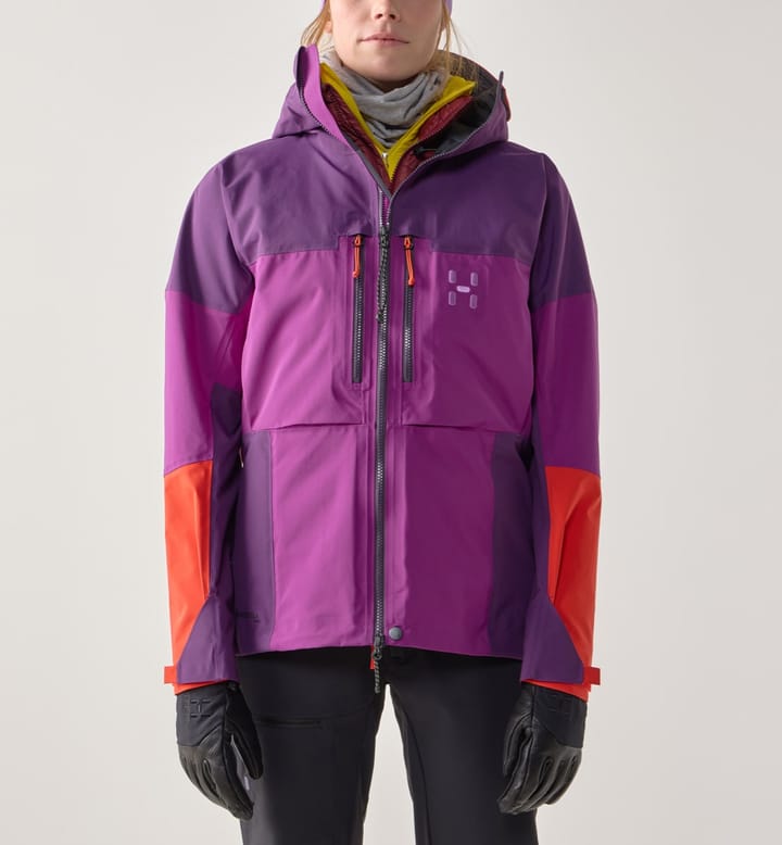 Haglöfs Women's Spitz GORE-TEX Pro II Jacket Grape Purple/purple Night Haglöfs Haglöfs Women's Spitz GORE-TEX Pro II Jacket Grape Purple/purple Night Haglöfs