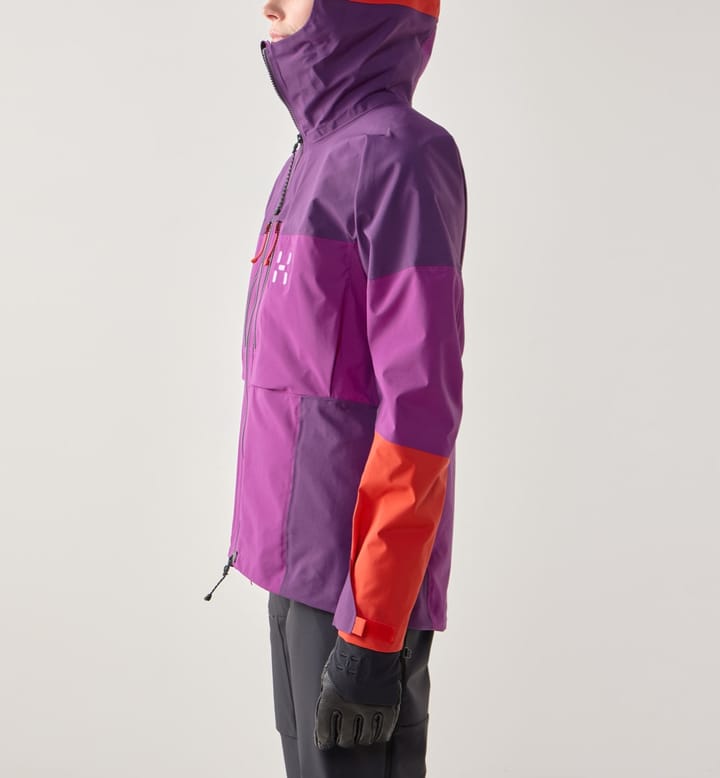 Haglöfs Women's Spitz GORE-TEX Pro II Jacket Grape Purple/purple Night Haglöfs