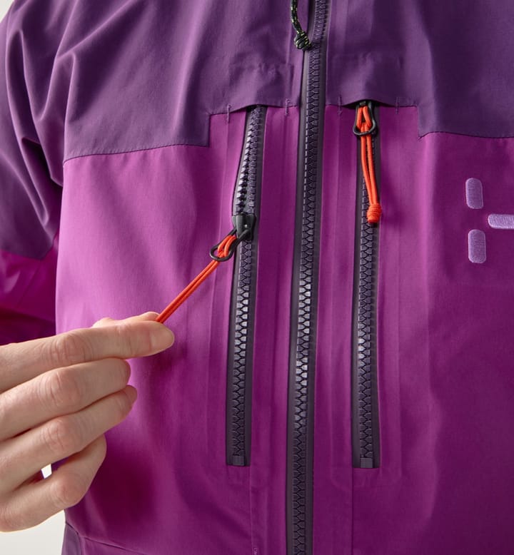 Haglöfs Women's Spitz GORE-TEX Pro II Jacket Grape Purple/purple Night Haglöfs