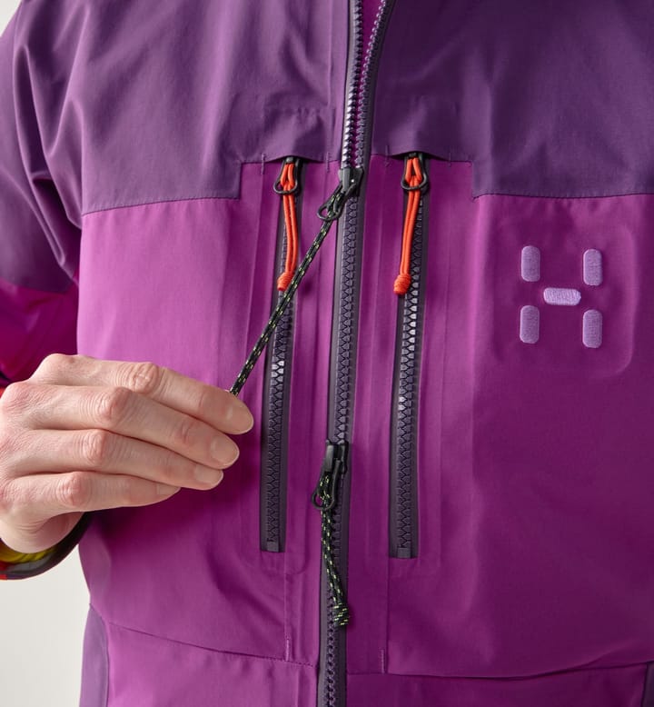 Haglöfs Women's Spitz GORE-TEX Pro II Jacket Grape Purple/purple Night Haglöfs Haglöfs Women's Spitz GORE-TEX Pro II Jacket Grape Purple/purple Night Haglöfs