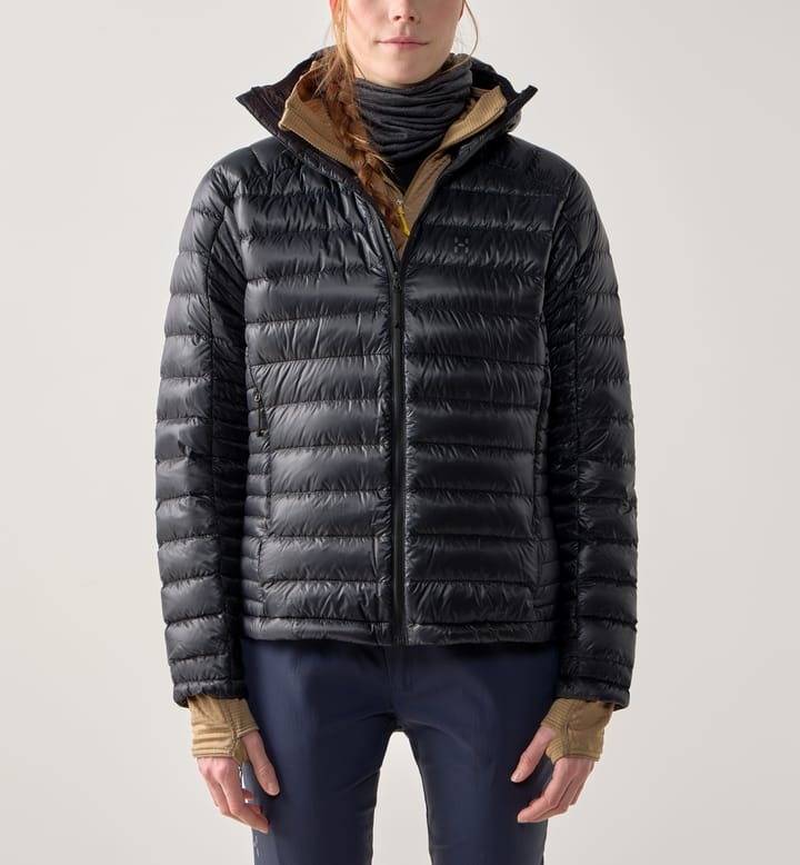 Haglöfs Women's L.I.M Down II Hood  True Black Haglöfs