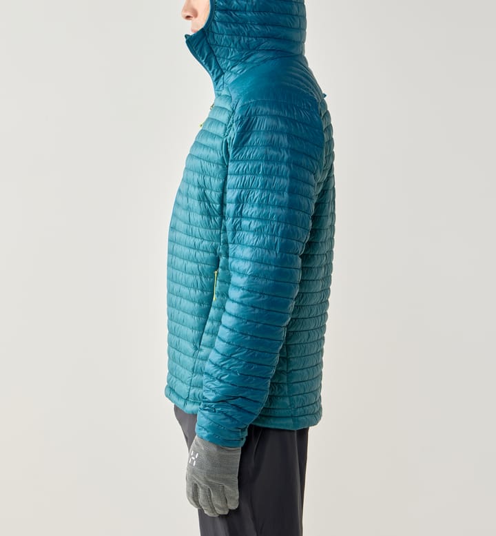 Haglöfs Men's L.I.M Mimic II Hood Mountain Teal/deep Teal Haglöfs Haglöfs Men's L.I.M Mimic II Hood Mountain Teal/deep Teal Haglöfs
