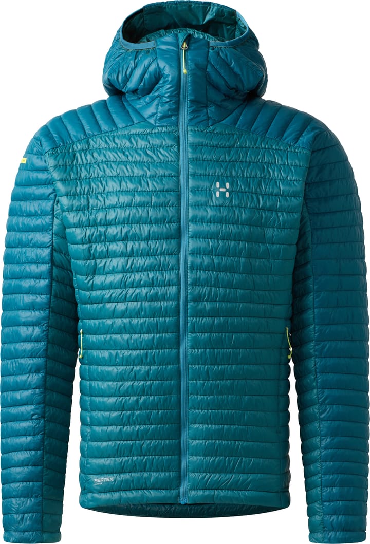Haglöfs Men's L.I.M Mimic II Hood Mountain Teal/deep Teal Haglöfs Haglöfs Men's L.I.M Mimic II Hood Mountain Teal/deep Teal Haglöfs