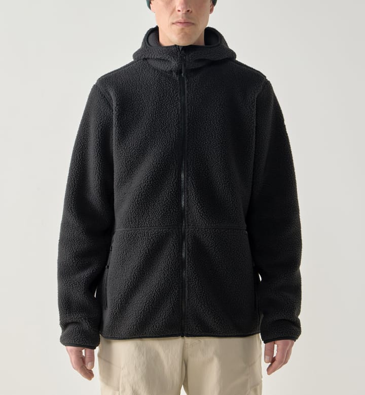 Haglöfs Men's Funäs Pile Hood True Black Haglöfs
