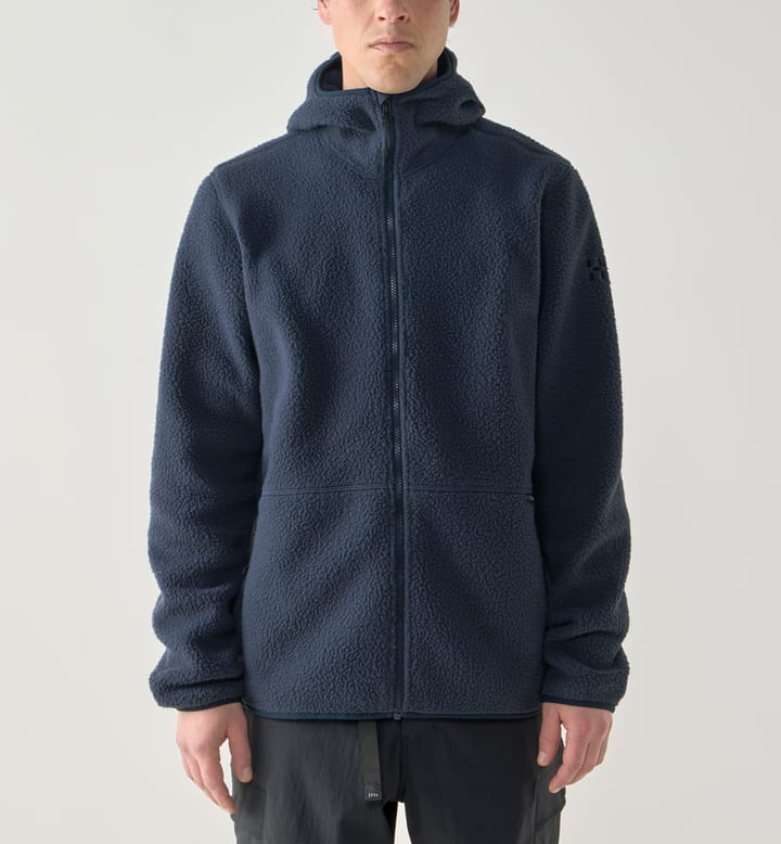 Haglöfs Men's Funäs Pile Hood Tarn Blue Haglöfs
