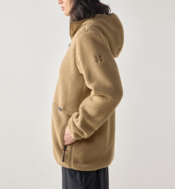 Haglöfs Funäs Pile Hood Women Oak Brown Haglöfs