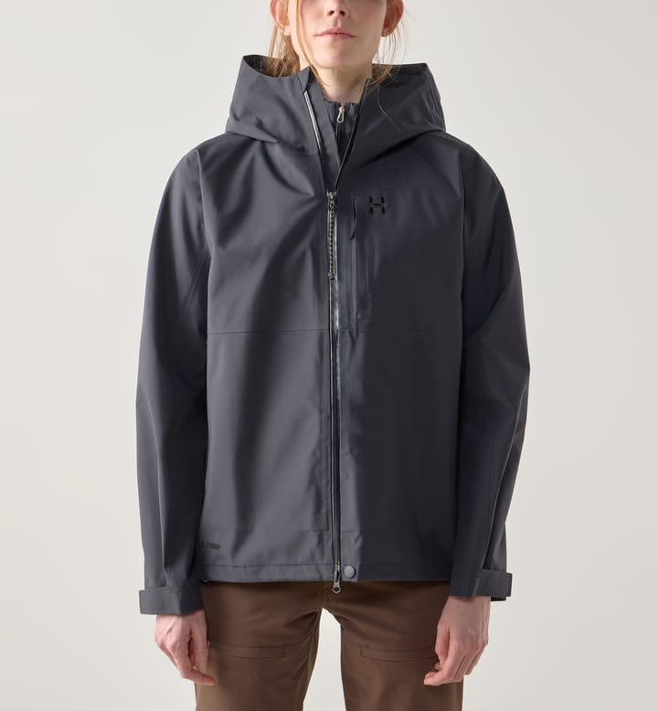 Haglöfs Women's Front Proof II Jacket True Black Haglöfs Haglöfs Women's Front Proof II Jacket True Black Haglöfs