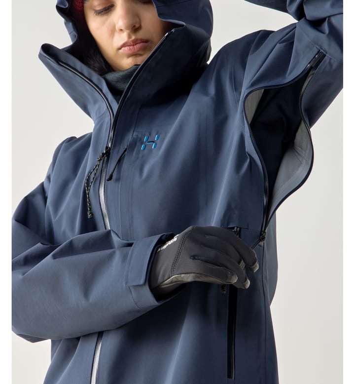 Haglöfs Women's Front Proof II Jacket Tarn Blue Haglöfs Haglöfs Women's Front Proof II Jacket Tarn Blue Haglöfs