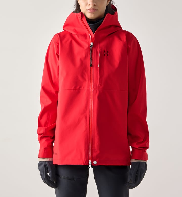 Haglöfs Women's Front Proof II Jacket Bright Red Haglöfs