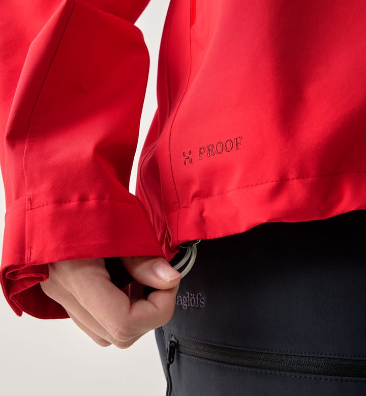 Haglöfs Women's Front Proof II Jacket Bright Red Haglöfs