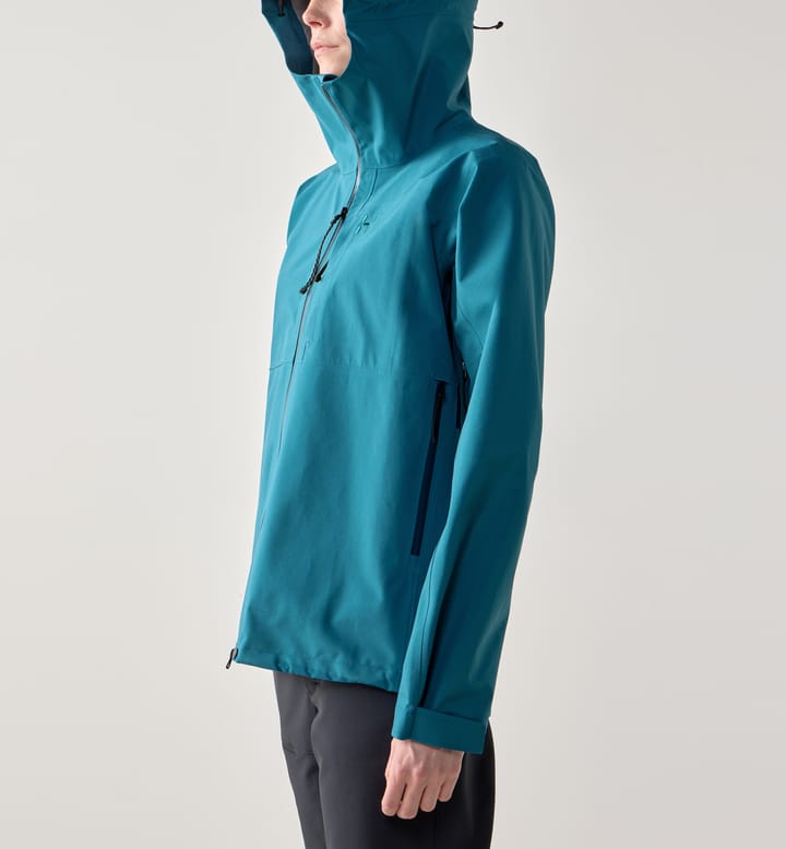 Haglöfs Women's Front Proof II Jacket Deep Teal Haglöfs