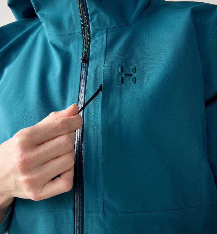 Haglöfs Women's Front Proof II Jacket Deep Teal Haglöfs Haglöfs Women's Front Proof II Jacket Deep Teal Haglöfs