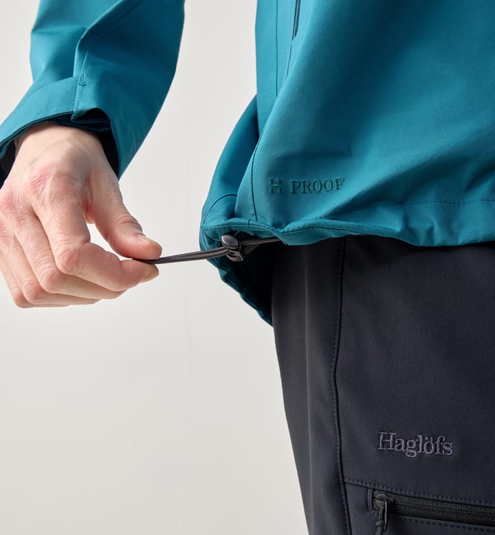 Haglöfs Women's Front Proof II Jacket Deep Teal Haglöfs Haglöfs Women's Front Proof II Jacket Deep Teal Haglöfs