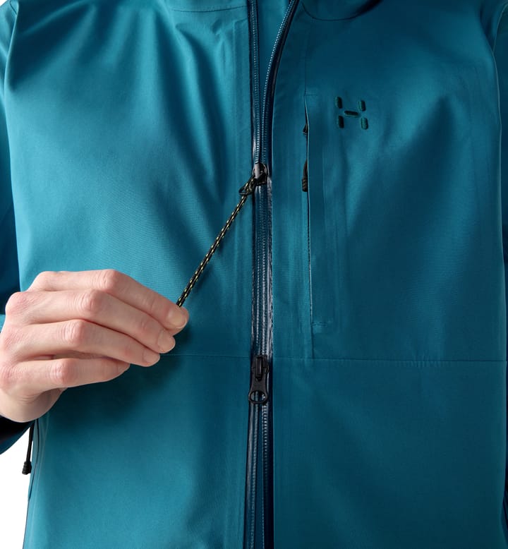 Haglöfs Women's Front Proof II Jacket Deep Teal Haglöfs Haglöfs Women's Front Proof II Jacket Deep Teal Haglöfs