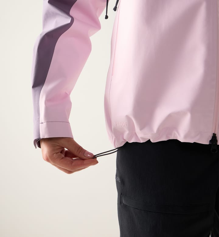 Haglöfs Women's Front Proof II Jacket Purple Fog/fresh Pink Haglöfs