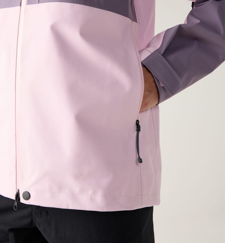 Haglöfs Women's Front Proof II Jacket Purple Fog/fresh Pink Haglöfs